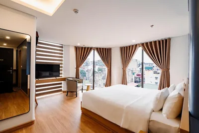 Habitación King Deluxe — A25 Premium Hotel - 36 Giang Văn Minh
